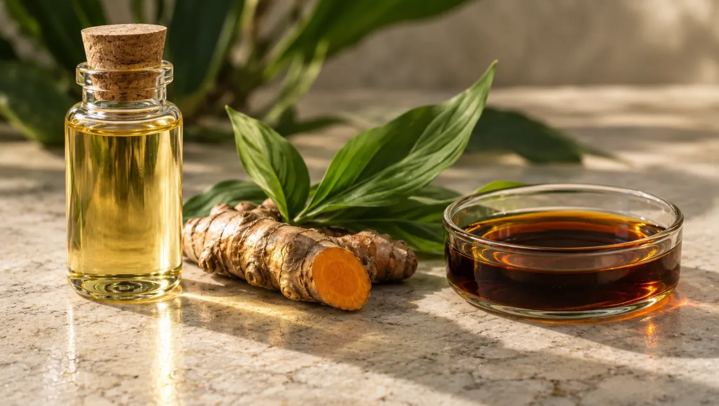 Redaktioneller Vergleich von ätherischem Öl und CO₂-Extrakt aus demselben Botanical